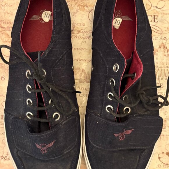 Creative Recreation Cesario Lo Black Sneakers - Men's Size 10 - Picture 4 of 5